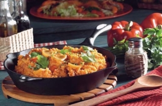 Arroz en sartén